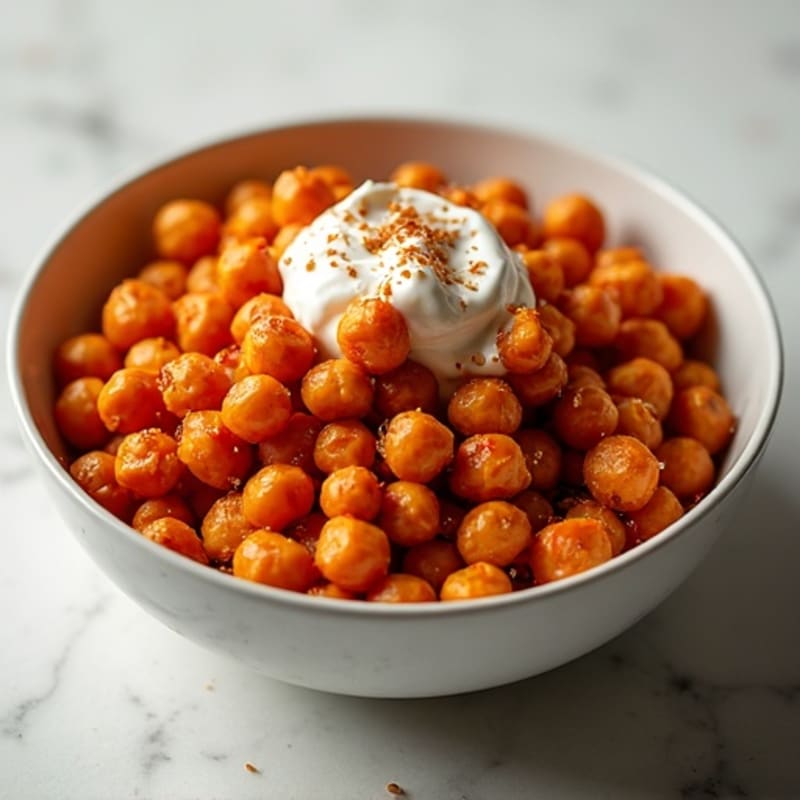 Crispy Roasted Chickpeas with Smoky Paprika