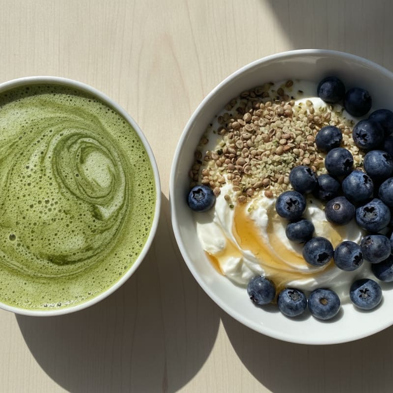 Matcha Oat Milk Latte