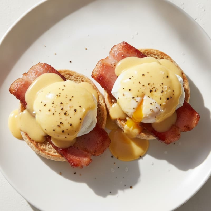 Classic Eggs Benedict with Hollandaise