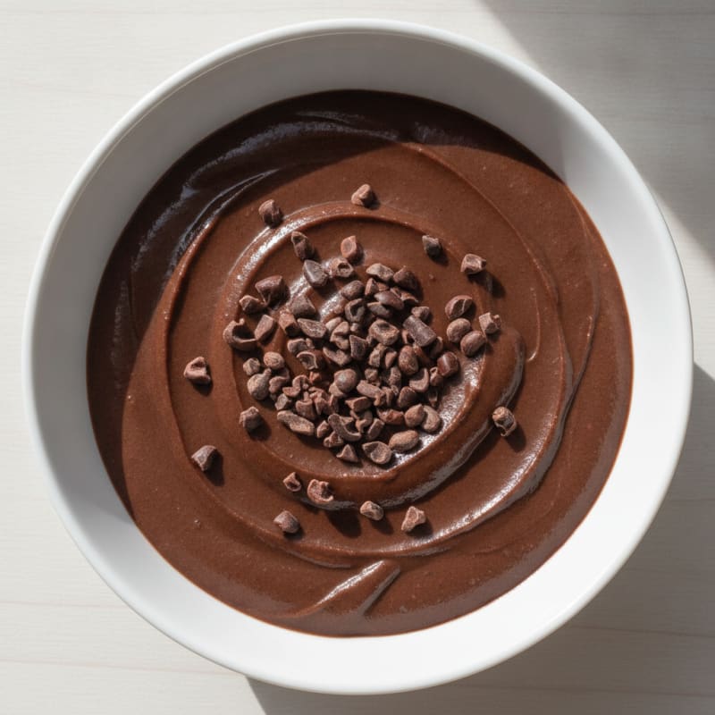 Silky Chocolate Protein Pudding