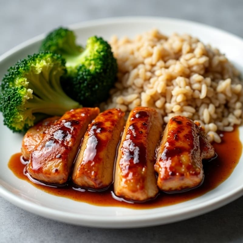 Sticky Teriyaki Chicken with Roasted Broccoli