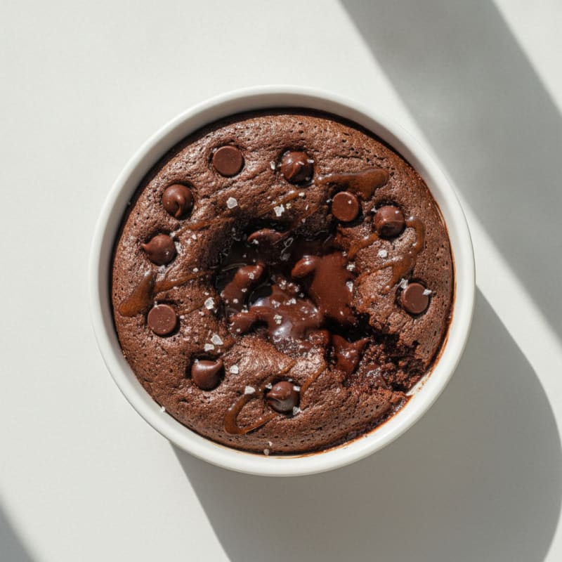 Decadent Chocolate Protein Mug Cake