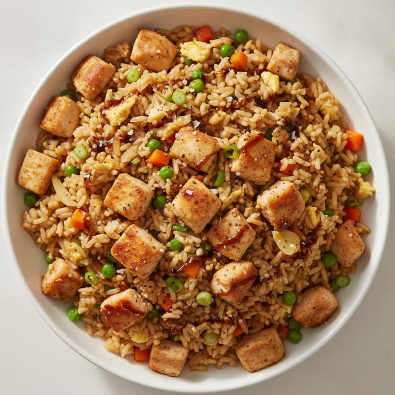 Savory Chicken and Vegetable Fried Rice