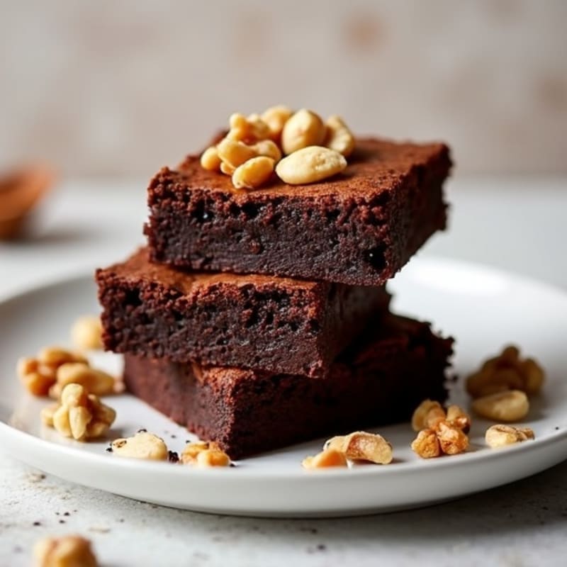 Healthy Fudgy Vegan Brownies