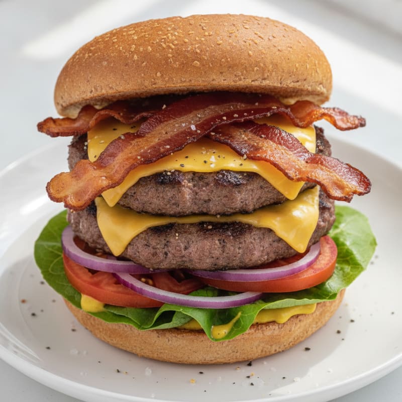 Double Bacon Cheeseburger