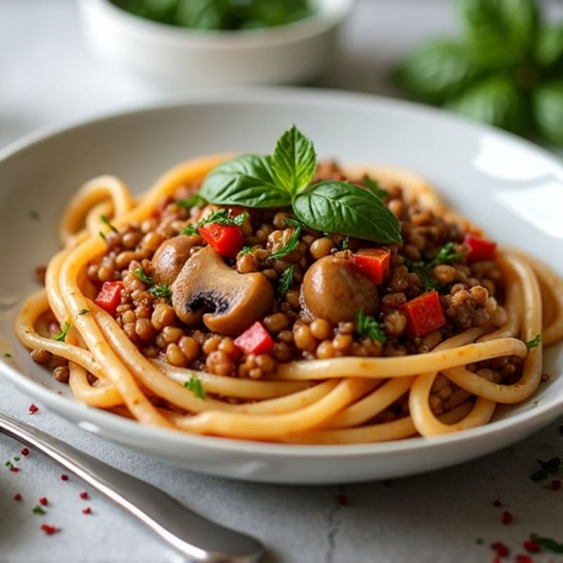 Hearty Mushroom Ragu with Fresh Herbs