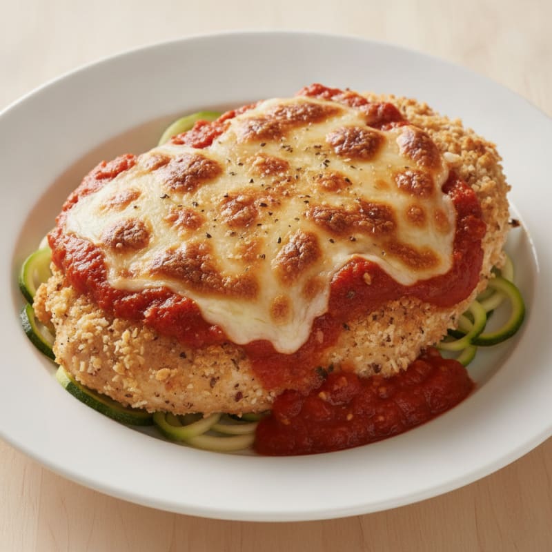 Baked Chicken Parmesan with Marinara