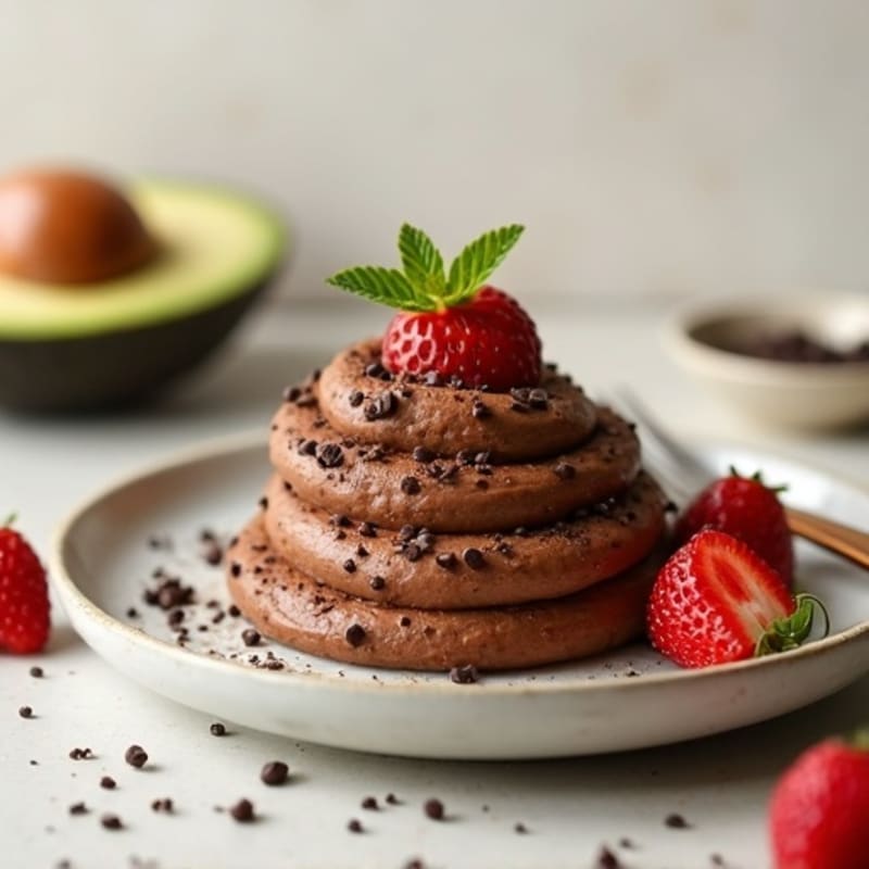 Creamy Chocolate Avocado Mousse