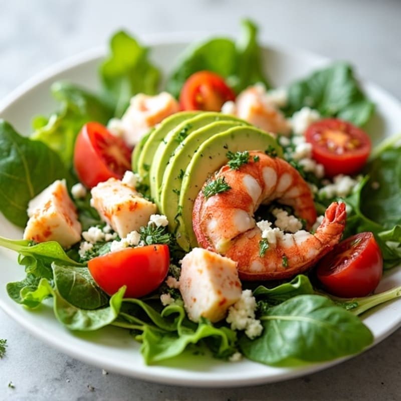 Fresh Lemon Herb Lobster Salad