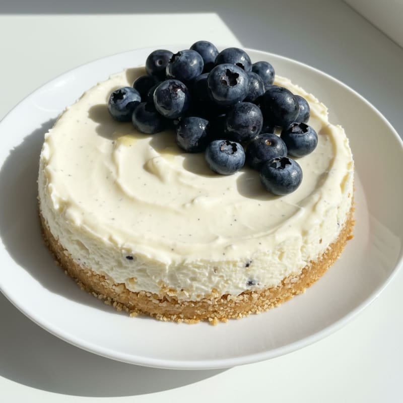 Creamy Greek Yogurt Protein Cheesecake