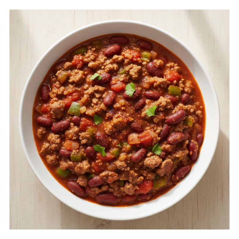 Smoky Slow Cooker Beef Chili