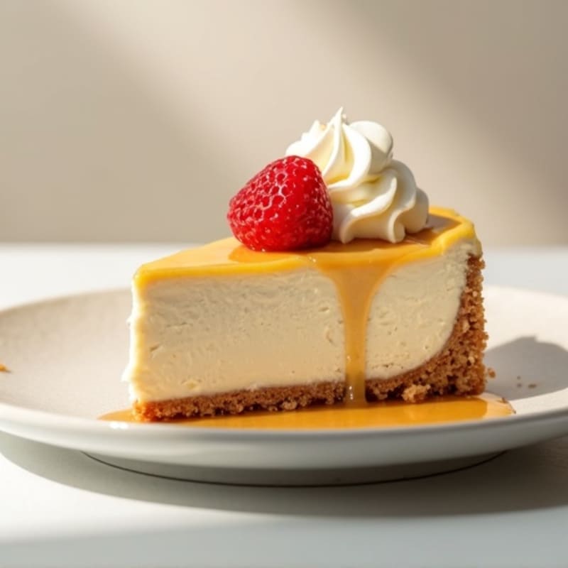 Creamy Greek Yogurt Protein Cheesecake