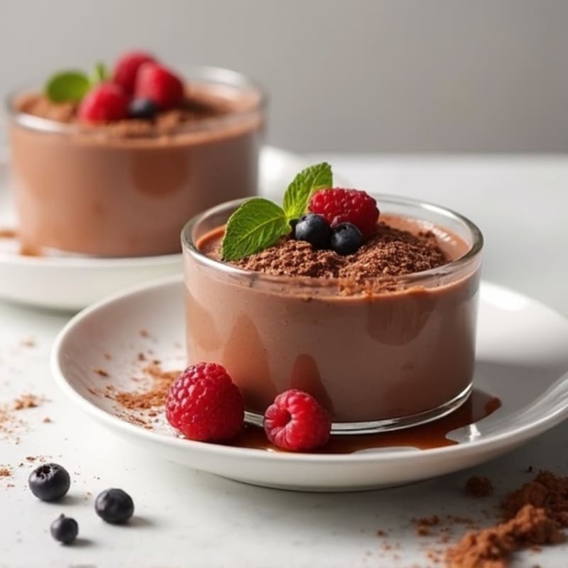 Chocolate Greek Yogurt Protein Mousse