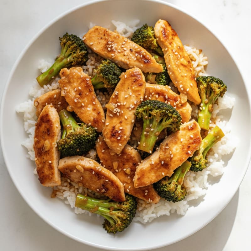 Teriyaki Chicken and Broccoli Stir-Fry