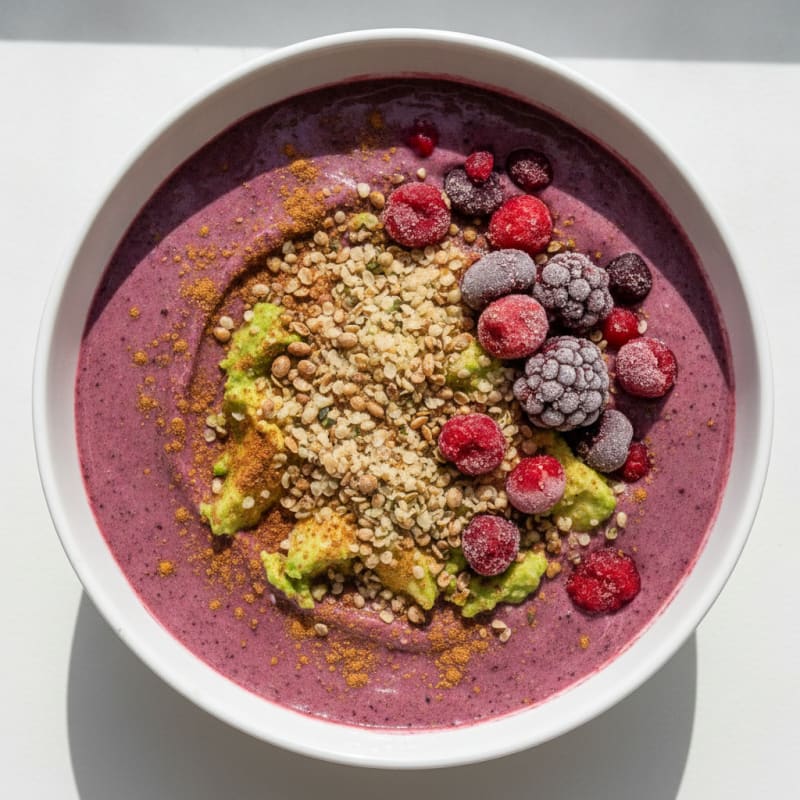 Berry Protein Smoothie Bowl