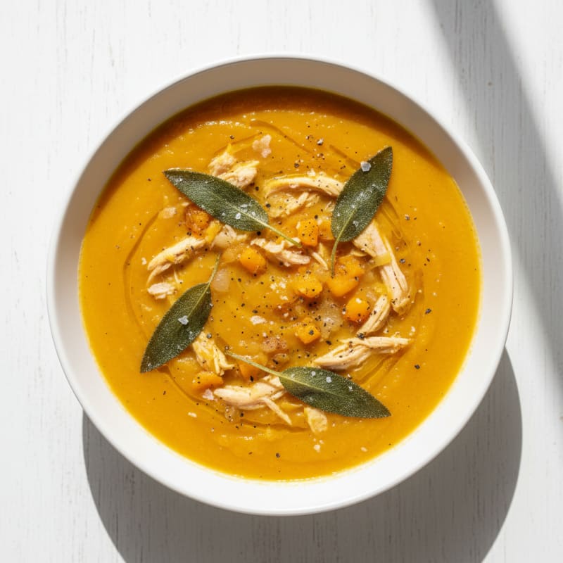 Creamy Roasted Butternut Squash Soup