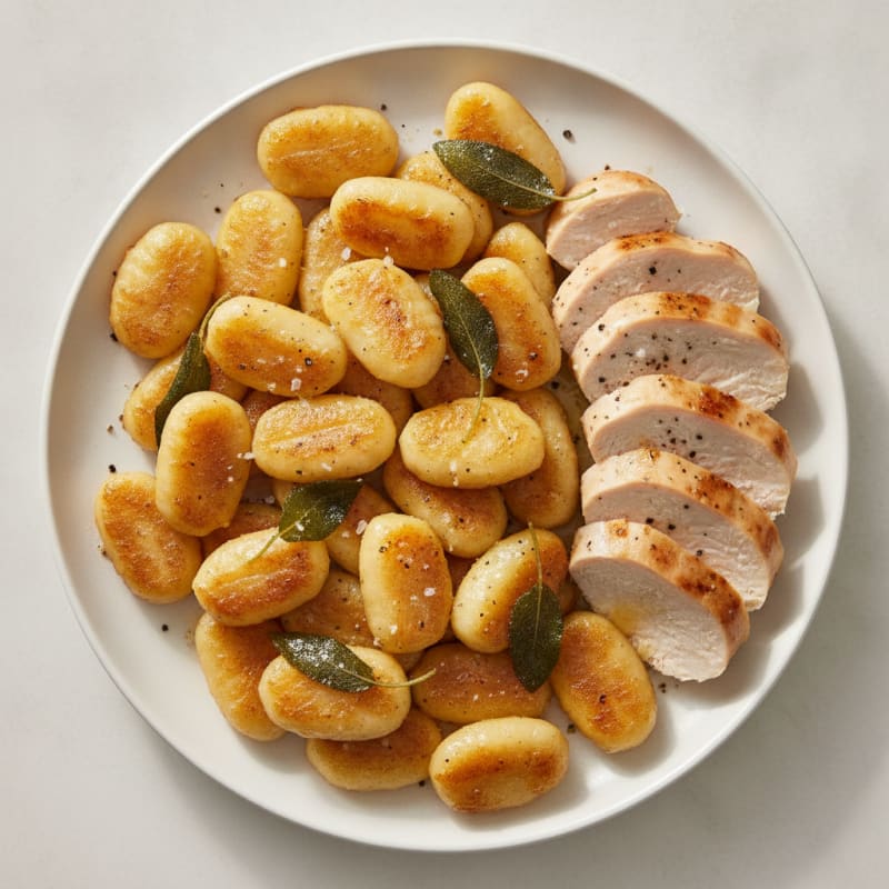 Ricotta Gnocchi with Sage Butter Sauce