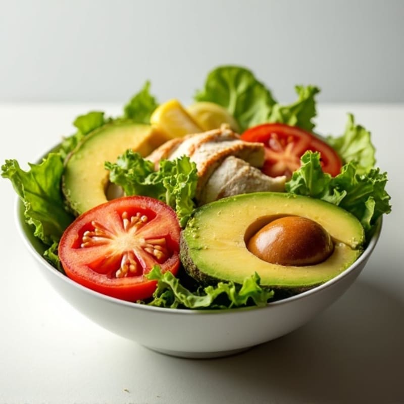Crisp Avocado Salad Bowl