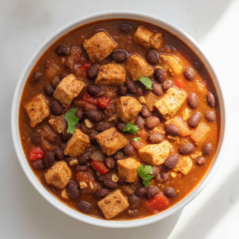 Hearty Chicken and Bean Chili