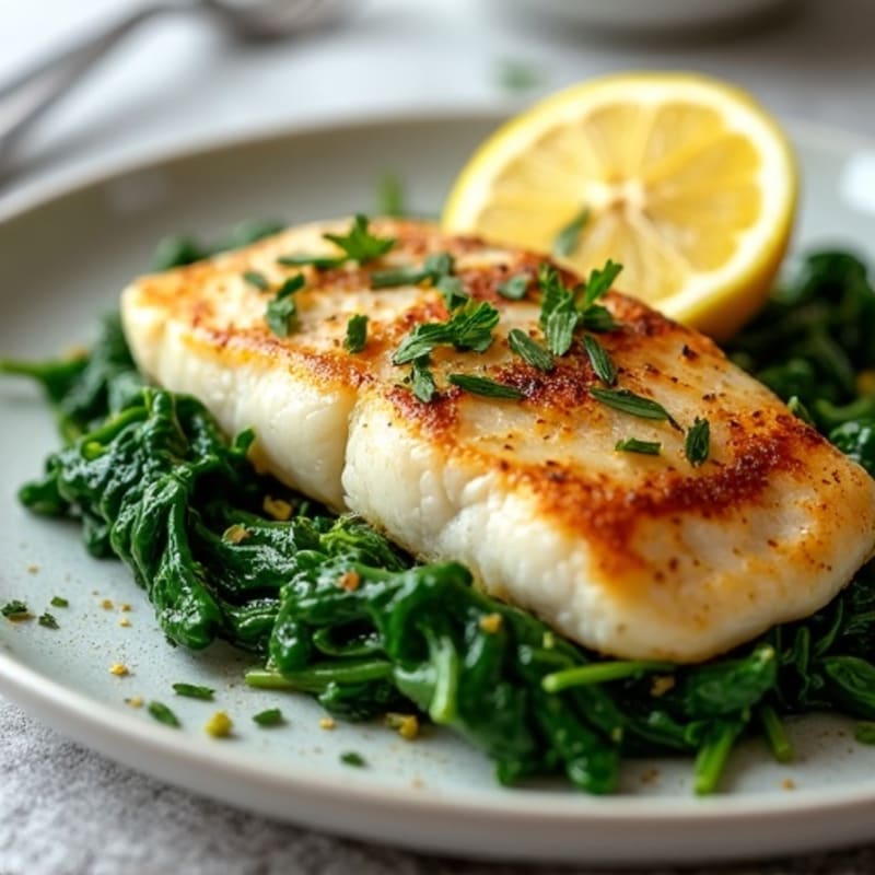 Lemon Herb Pan Seared Tilapia