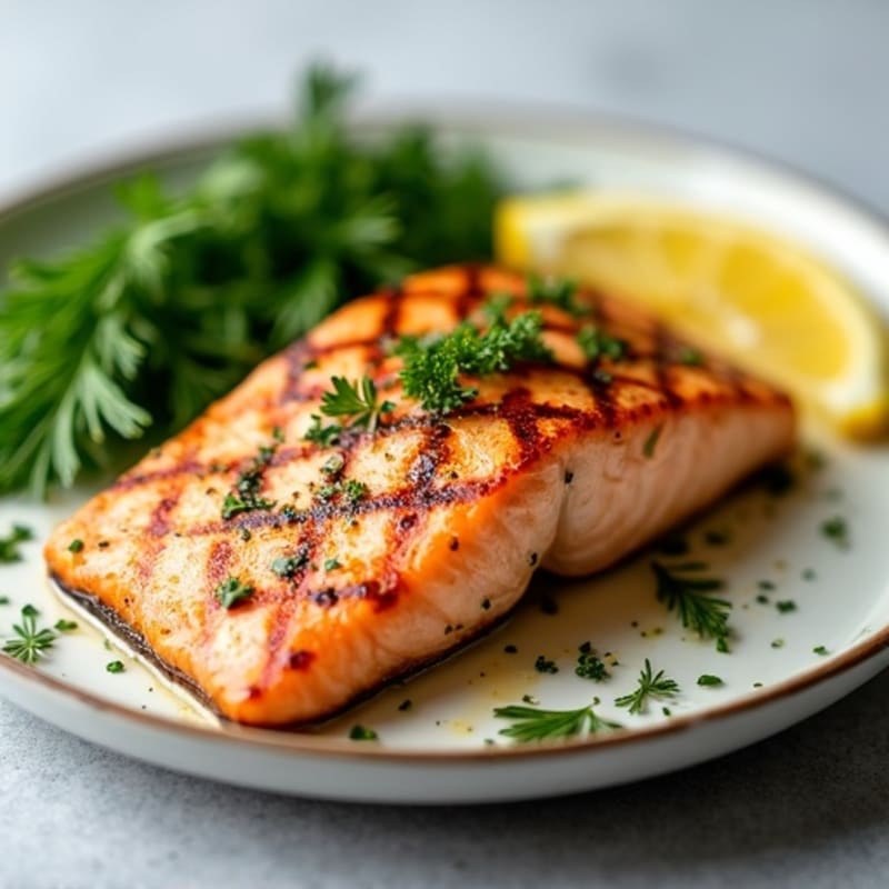 Lemon Herb Grilled Salmon