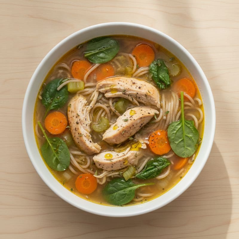 Chicken and Vegetable Noodle Soup