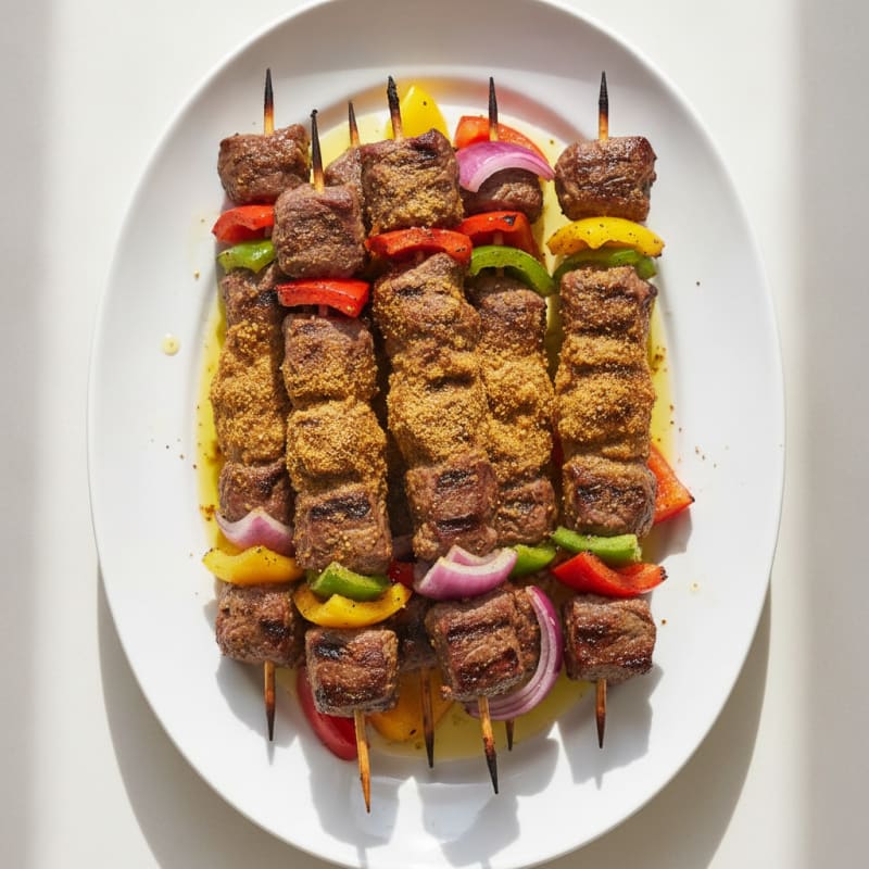 Nigerian Suya-Spiced Beef Skewers