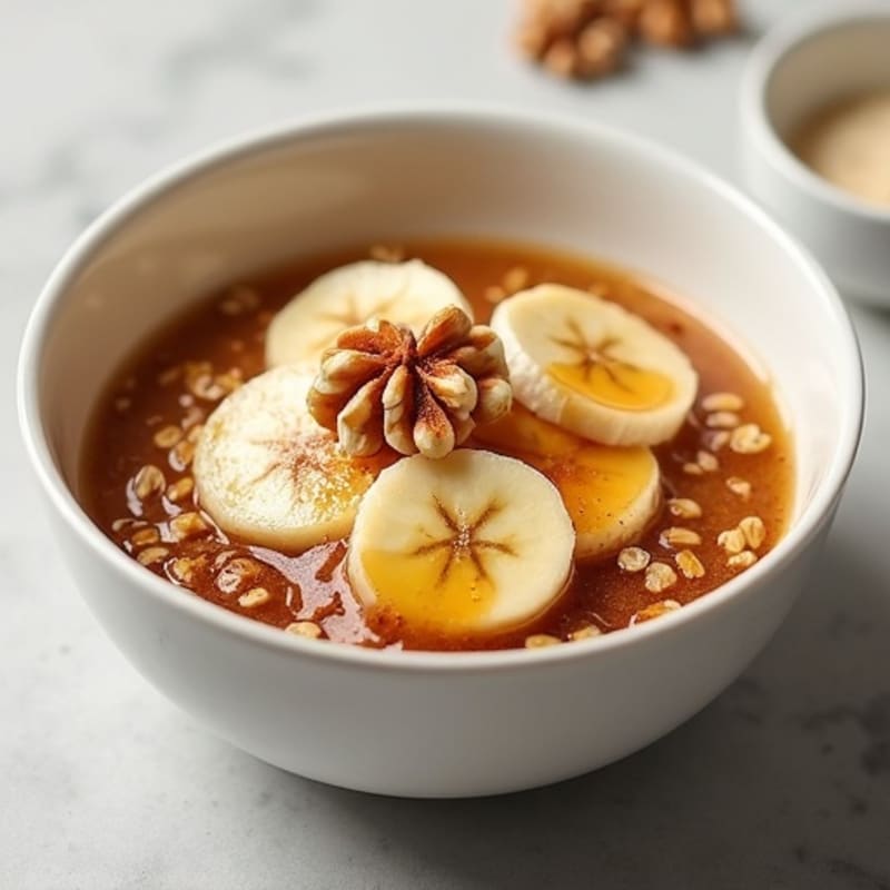 Cinnamon-Maple Caramelized Banana Bowl