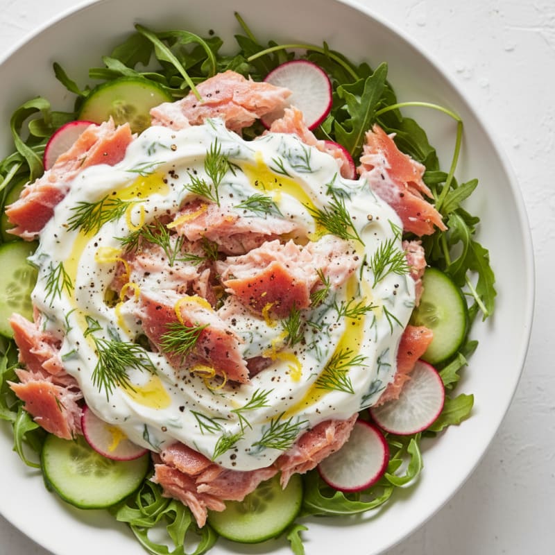 Smoked Trout with Dill and Lemon