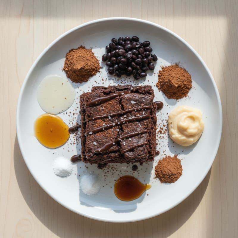Fudgy Black Bean Brownies