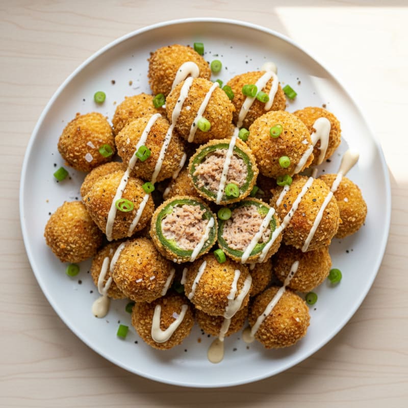 Crispy Jalapeño Cream Cheese Poppers
