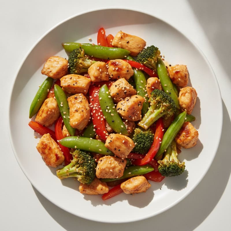 Teriyaki Chicken Stir-Fry with Vegetables