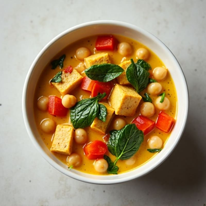 Creamy Coconut Curry Chickpea Stew