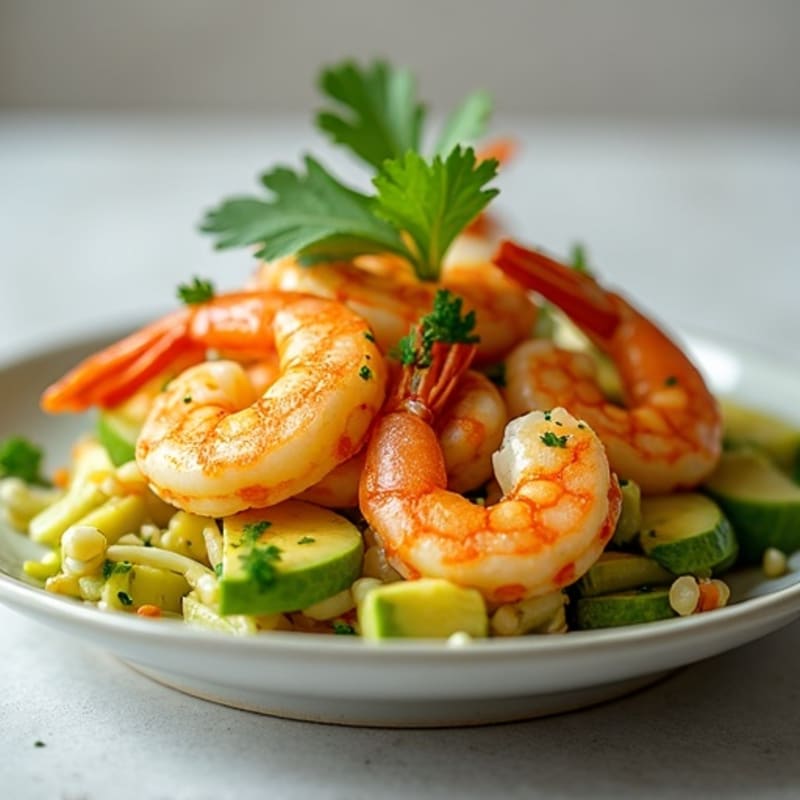 Zesty Citrus Marinated Shrimp with Creamy Avocado