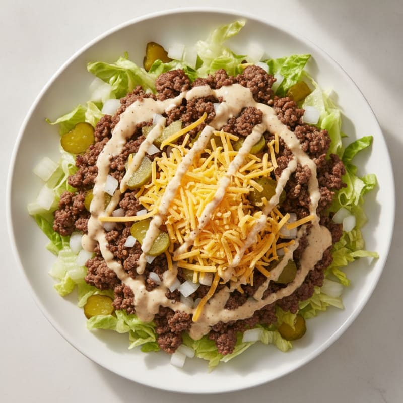 Big Mac Protein Bowl