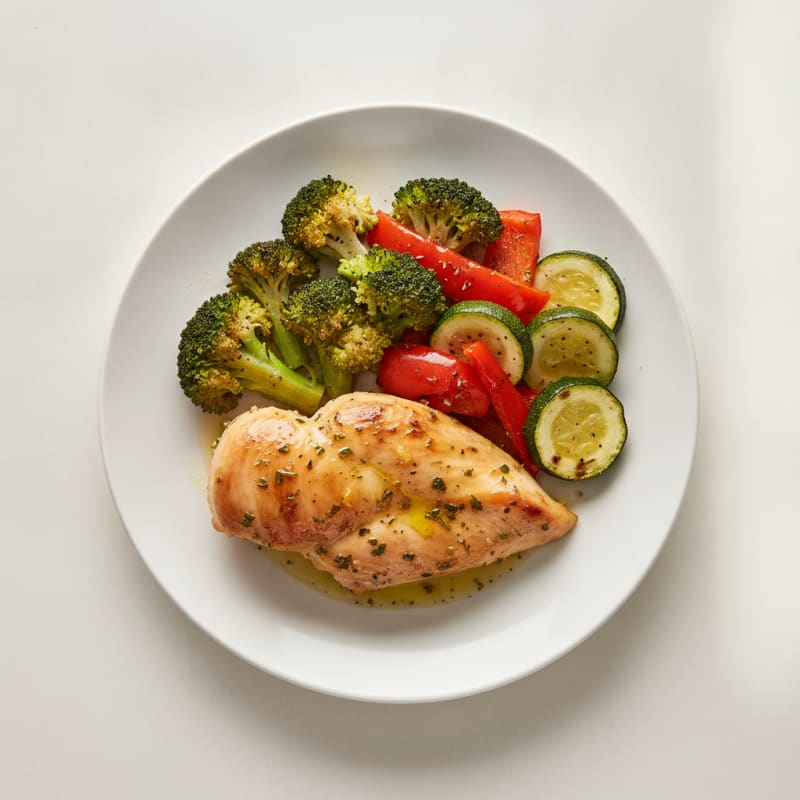 Lemon Herb Roasted Chicken and Vegetables