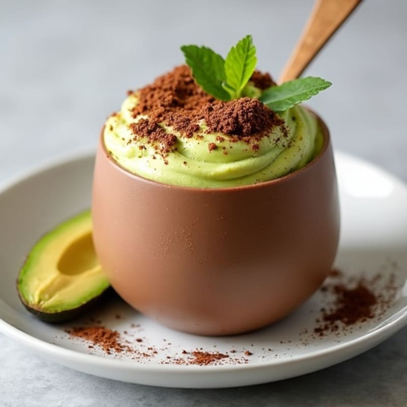 Creamy Avocado Chocolate Mousse