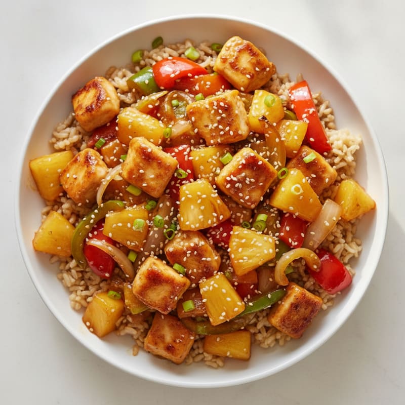 Sweet and Sour Chicken Stir-Fry