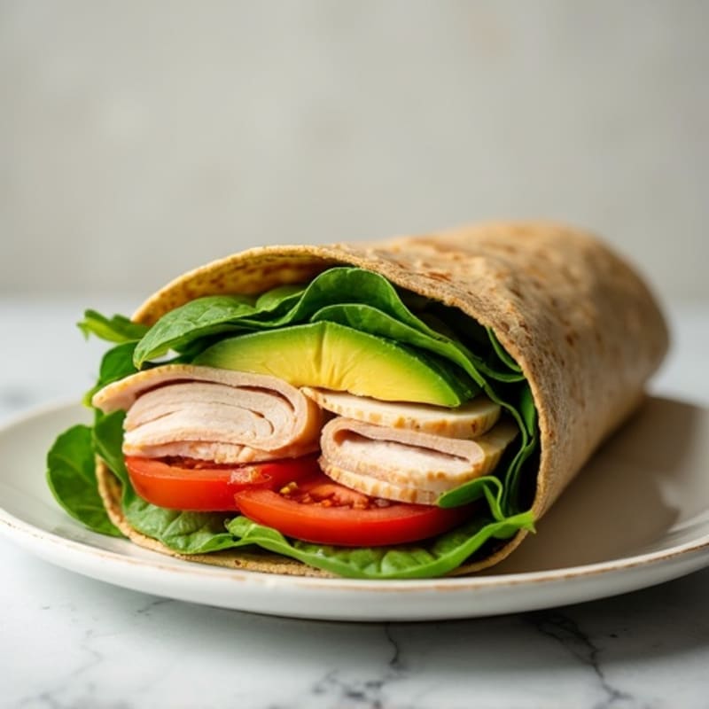 Fresh Turkey Avocado Wrap