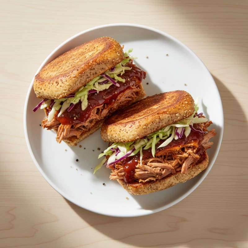 Smoky BBQ Pulled Pork Sandwiches