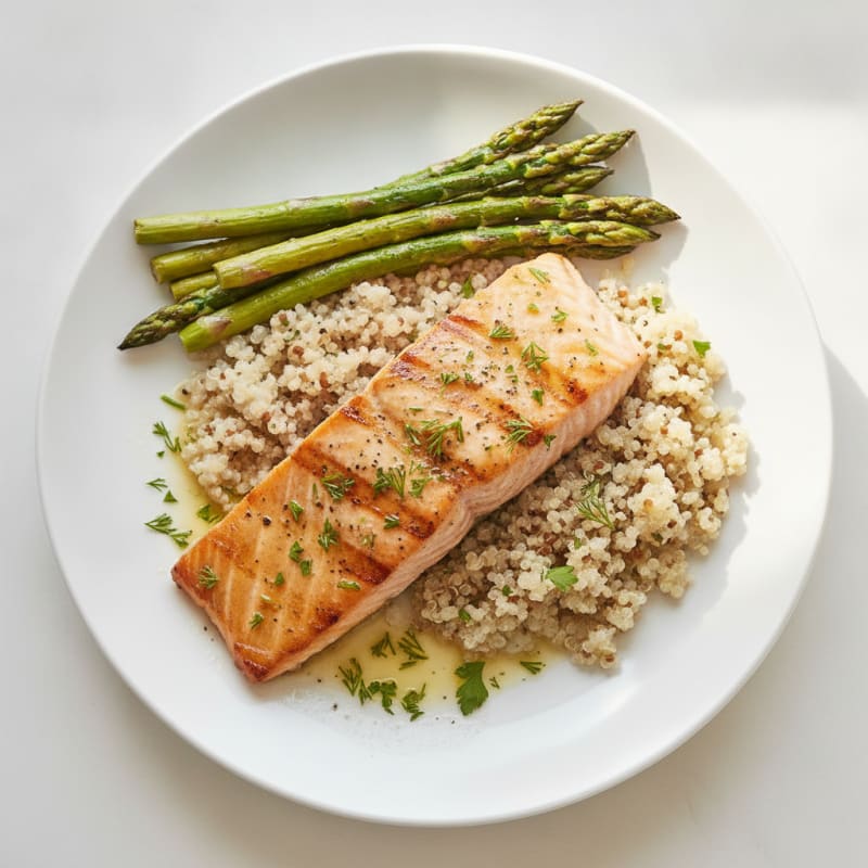 Lemon Herb Grilled Salmon