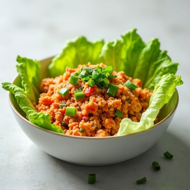 Spicy Tuna Lettuce Wraps