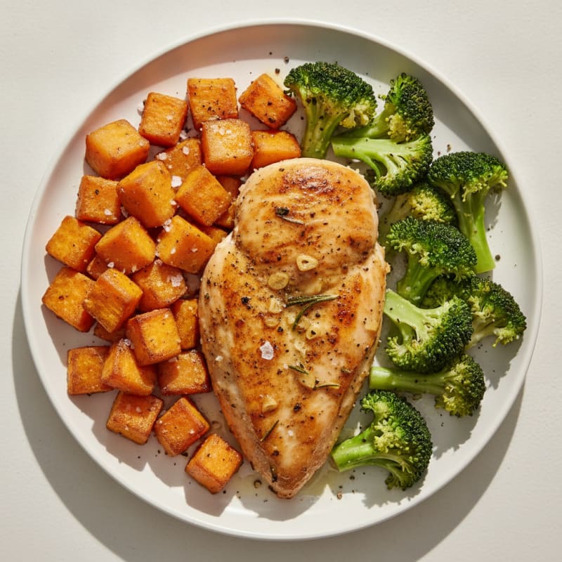 Garlic Herb Roasted Chicken with Vegetables