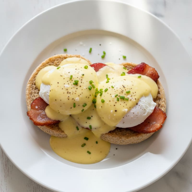Classic Eggs Benedict with Hollandaise