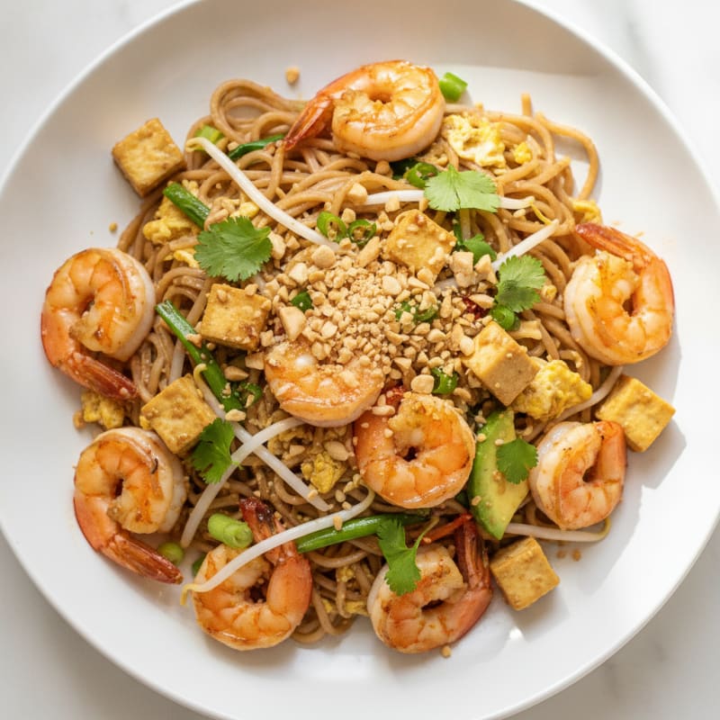 Shrimp Pad Thai Noodles