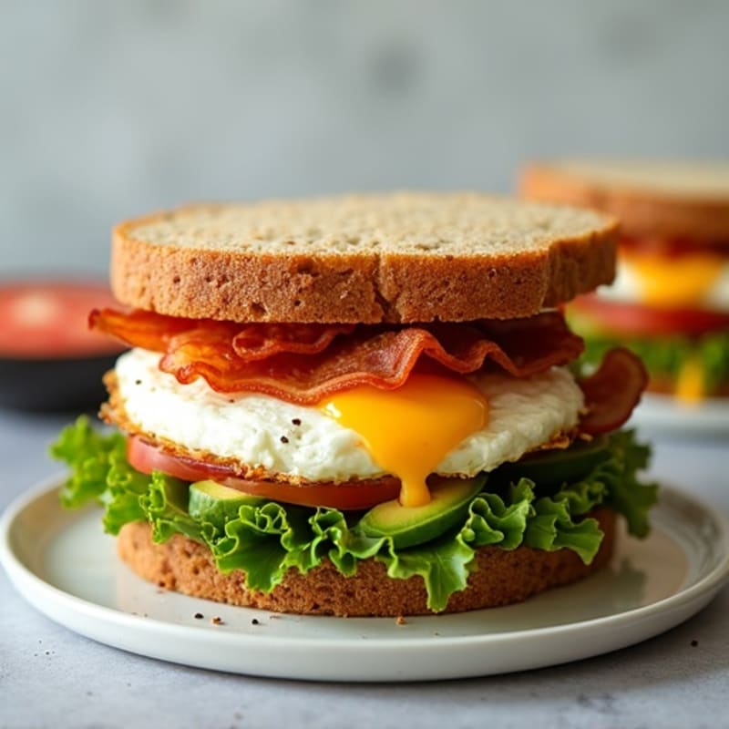 Healthy Avocado BLT Sandwich