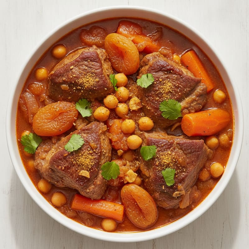 Moroccan Spiced Lamb Tagine