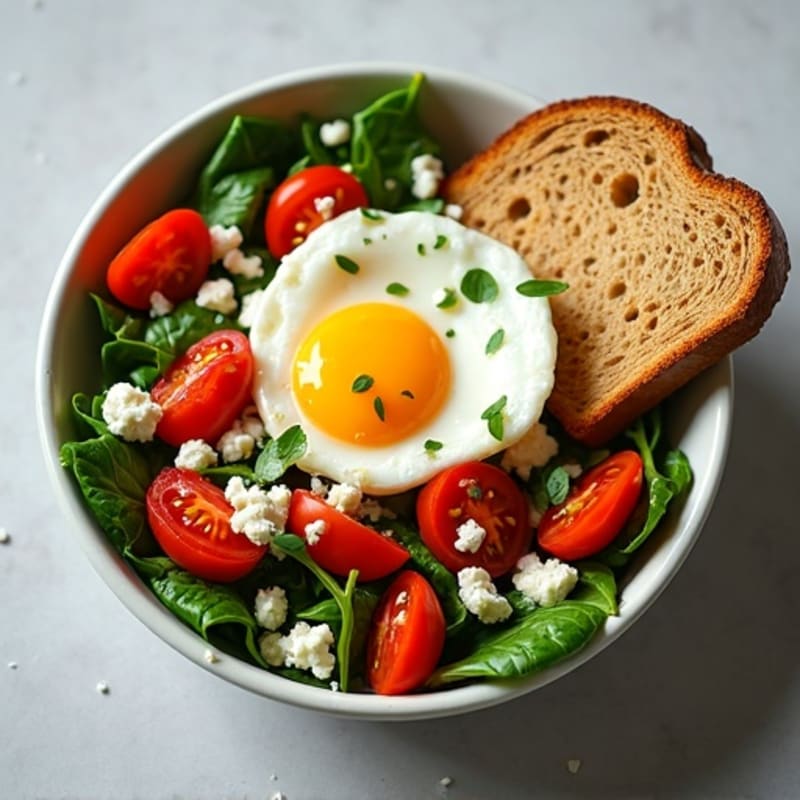Protein-Packed Veggie and Egg White Breakfast Bowl