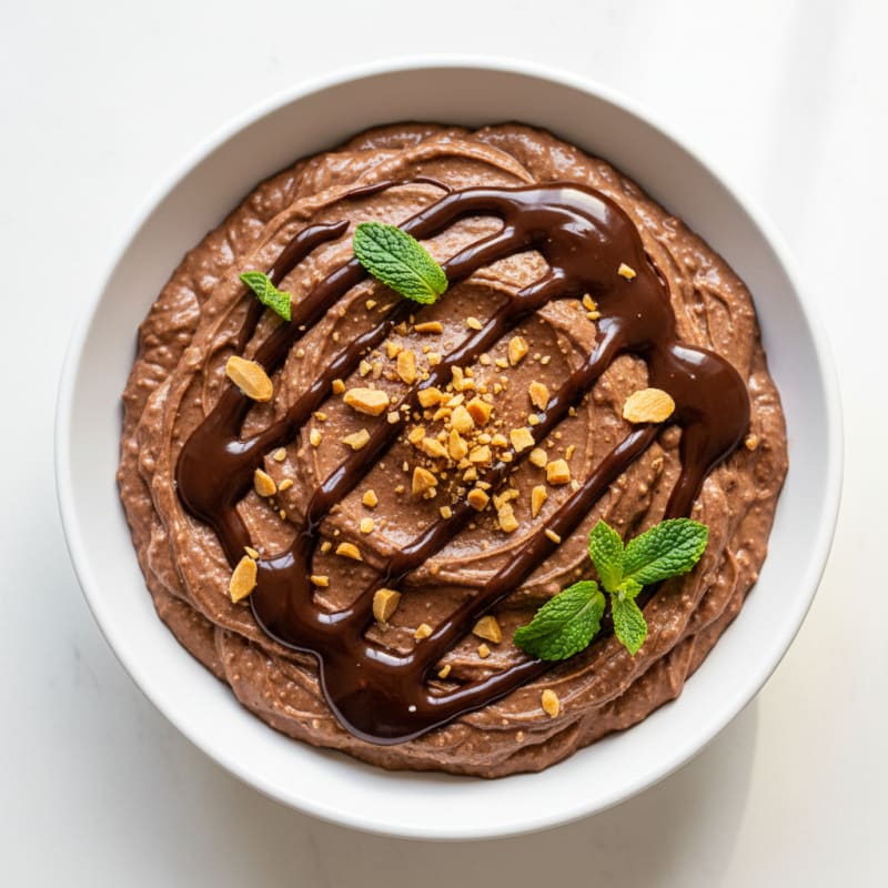 Silky Chocolate Protein Pudding