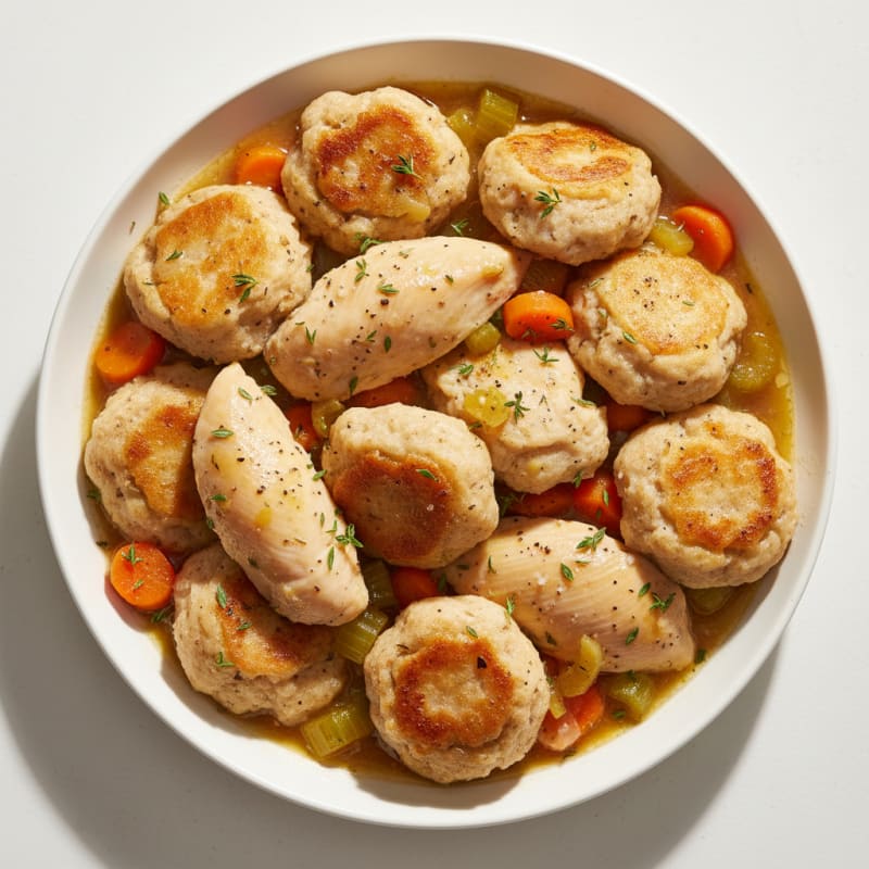 Homestyle Chicken and Herb Dumplings